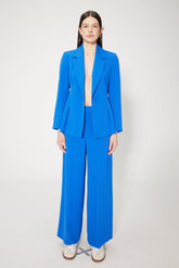 FITTED BLAZER WITH SHOULDER PADS